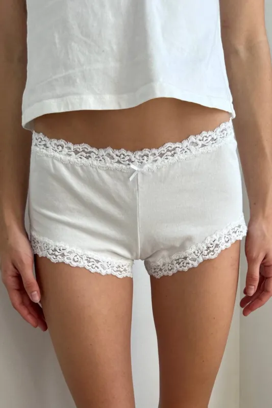 Thick Lace Boy Short Underwear sold by Brandy Melville