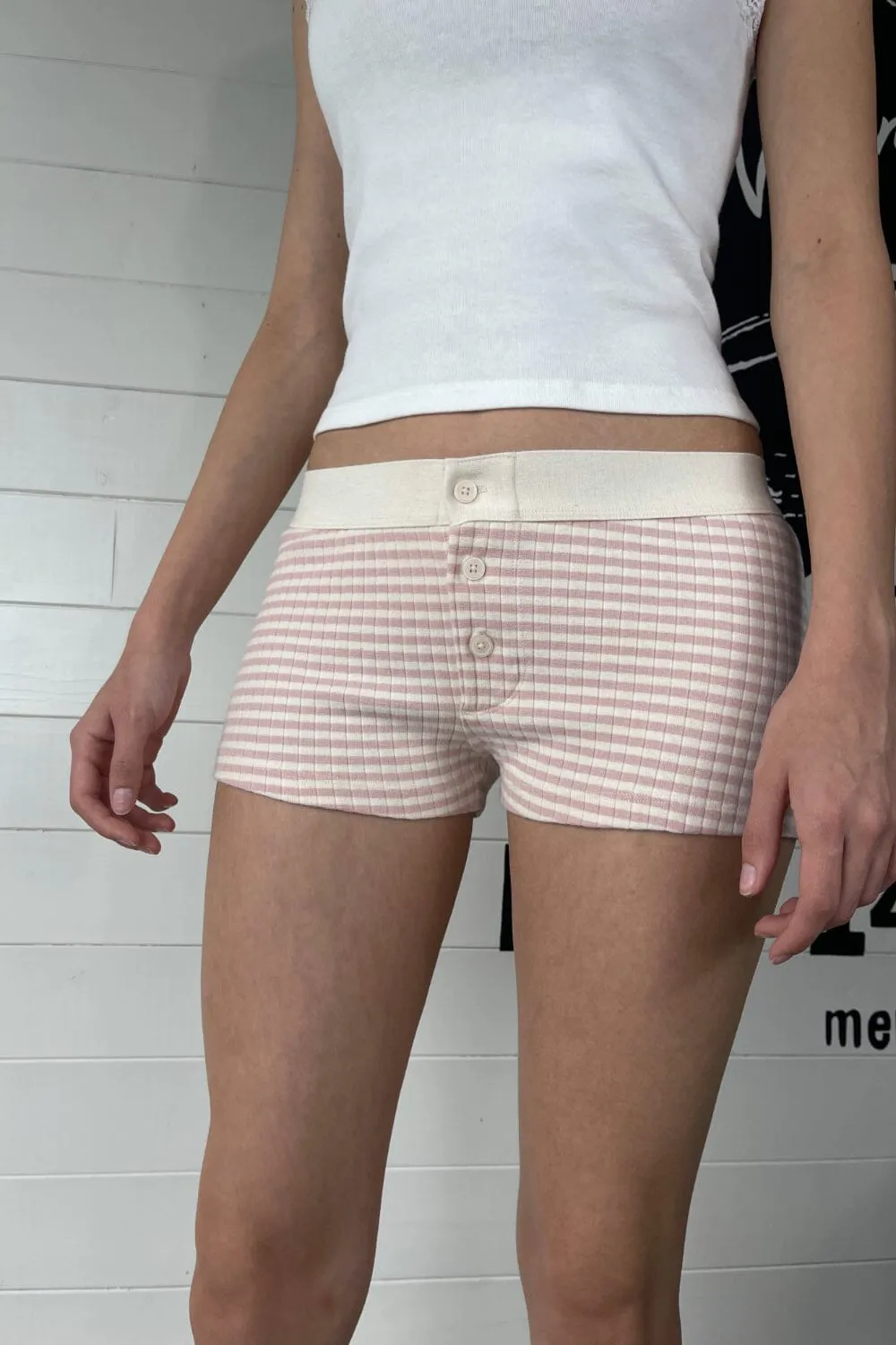 Boyshort Thick Ribbed Underwear sold by Brandy Melville product image thumbnail 4