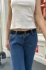 Faux Leather Buckle Belt sold by Brandy Melville