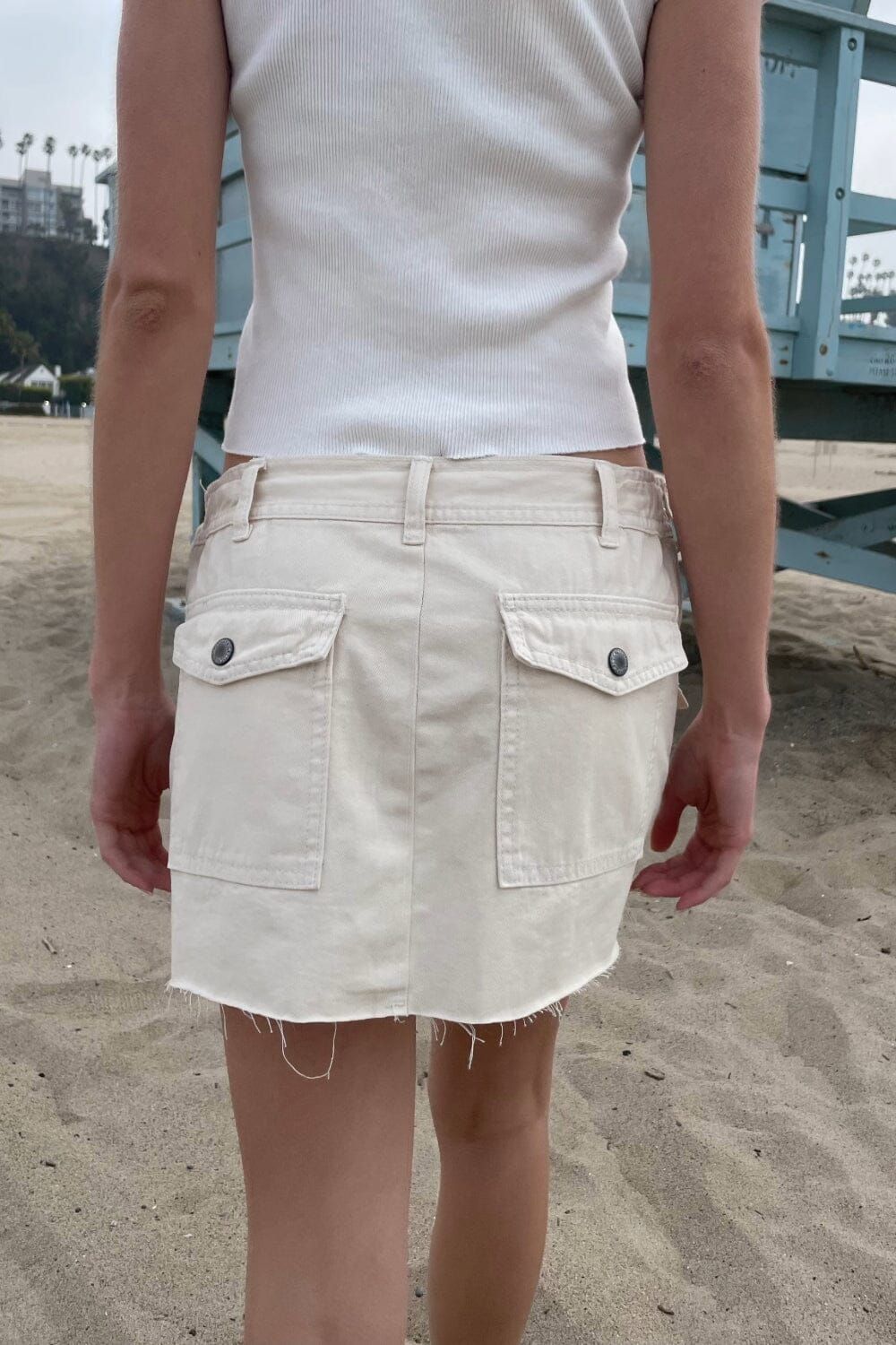 Corinne Cargo Mini Skirt sold by Brandy Melville product image thumbnail 4