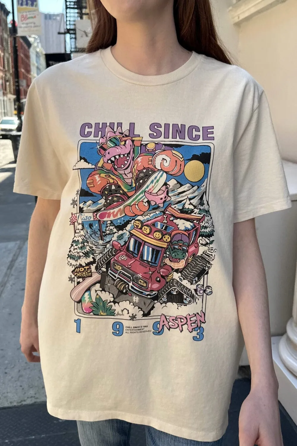 Penelope Chill Since '93 Top sold by Brandy Melville product image thumbnail 4