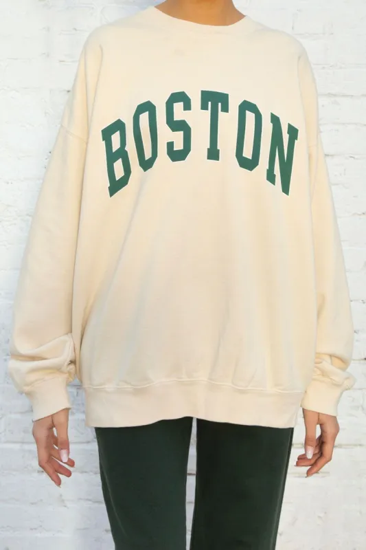 Erica Boston Sweatshirt sold by Brandy Melville