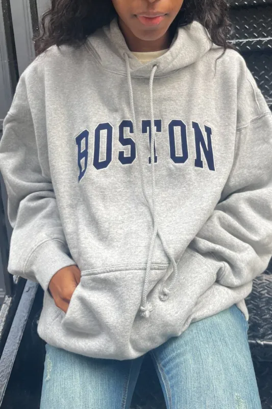 Christy Boston Hoodie sold by Brandy Melville