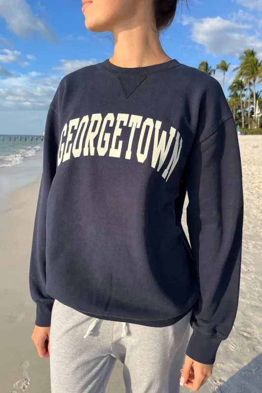 Erica Georgetown Sweatshirt sold by Brandy Melville