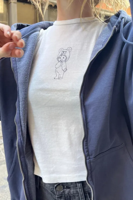 Ashlyn Baby Bear Top sold by Brandy Melville