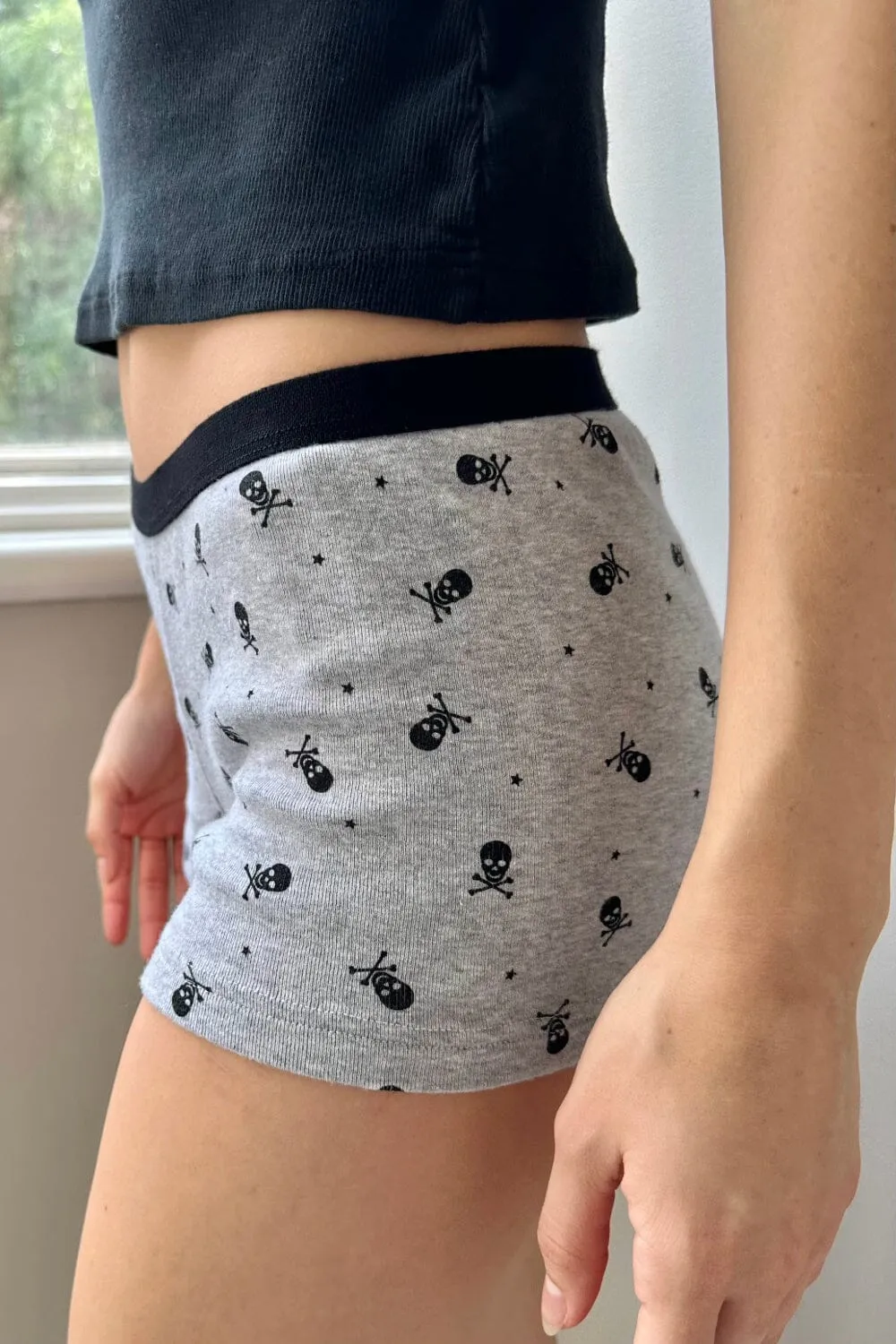 Skulls And Stars Boxer Underwear sold by Brandy Melville product image thumbnail 3