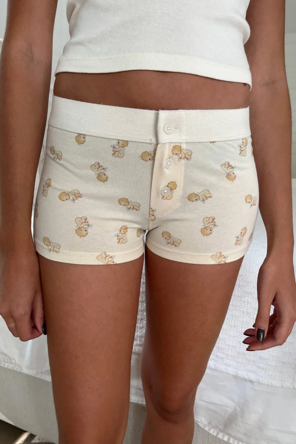 Boyshort Cherub Underwear sold by Brandy Melville