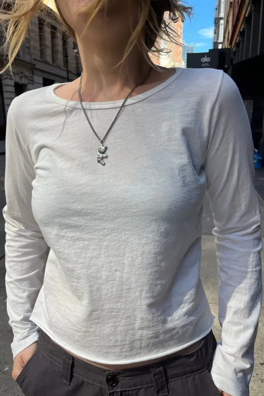 Tori Basic Long Sleeve Top sold by Brandy Melville