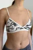 Polina Eye Bra Top sold by Brandy Melville