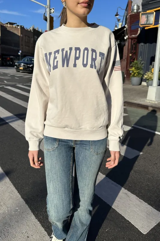 Erica Newport Sweatshirt made by Brandy Melville