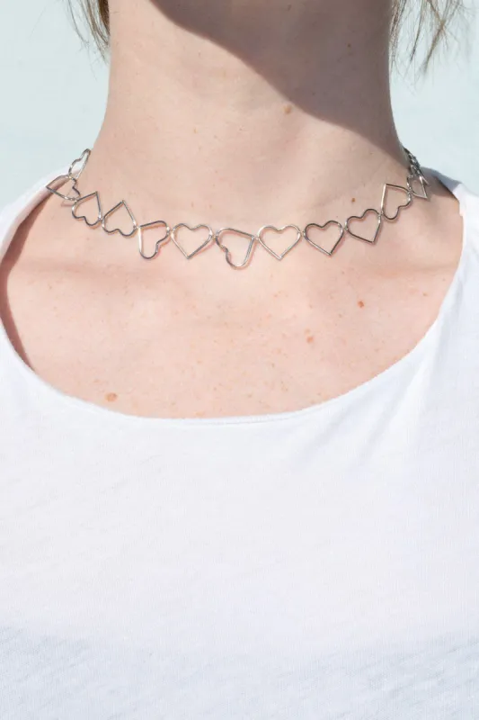 Hearts Choker sold by Brandy Melville