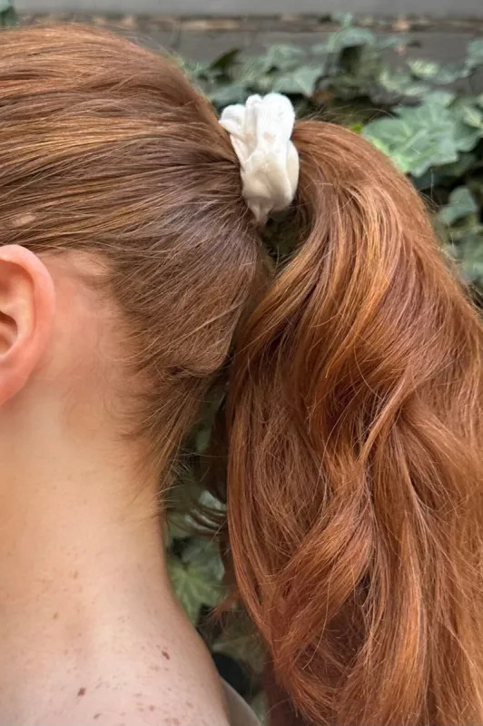 Floral Scrunchie sold by Brandy Melville