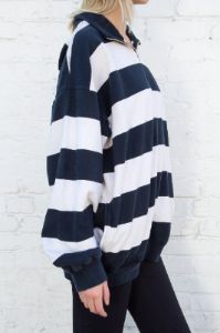 Missy Stripe Sweatshirt sold by Brandy Melville