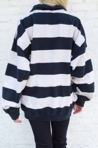 Missy Stripe Sweatshirt sold by Brandy Melville