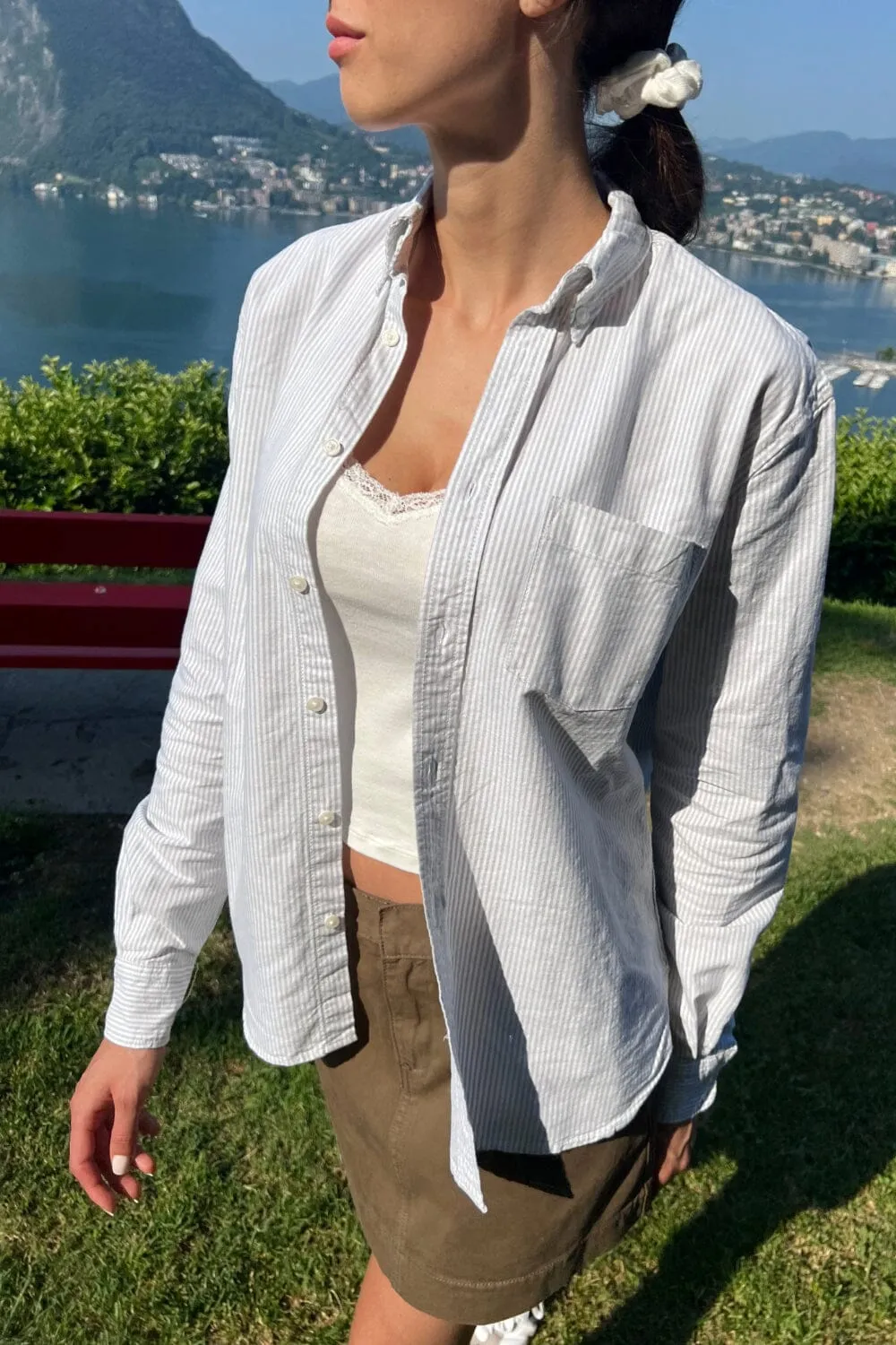 Stephanie Stripe Top sold by Brandy Melville product image thumbnail 3