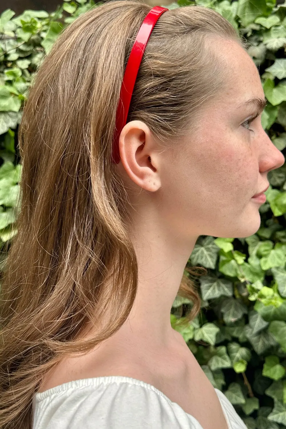 Red Headband sold by Brandy Melville product image thumbnail 2