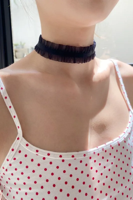 Ribbon Choker made by Brandy Melville