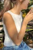 Kathleen Mesh Top sold by Brandy Melville