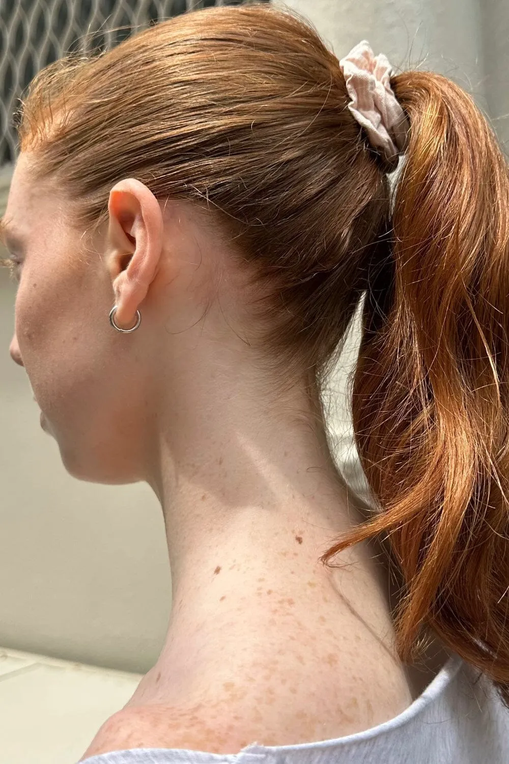 Thin Striped Scrunchie sold by Brandy Melville