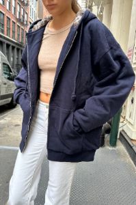 Christy Plaid Hoodie sold by Brandy Melville