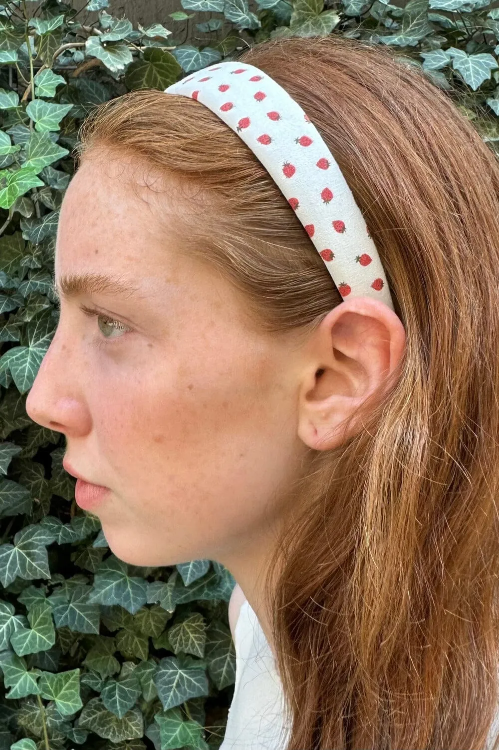 Strawberry Headband sold by Brandy Melville product image thumbnail 2