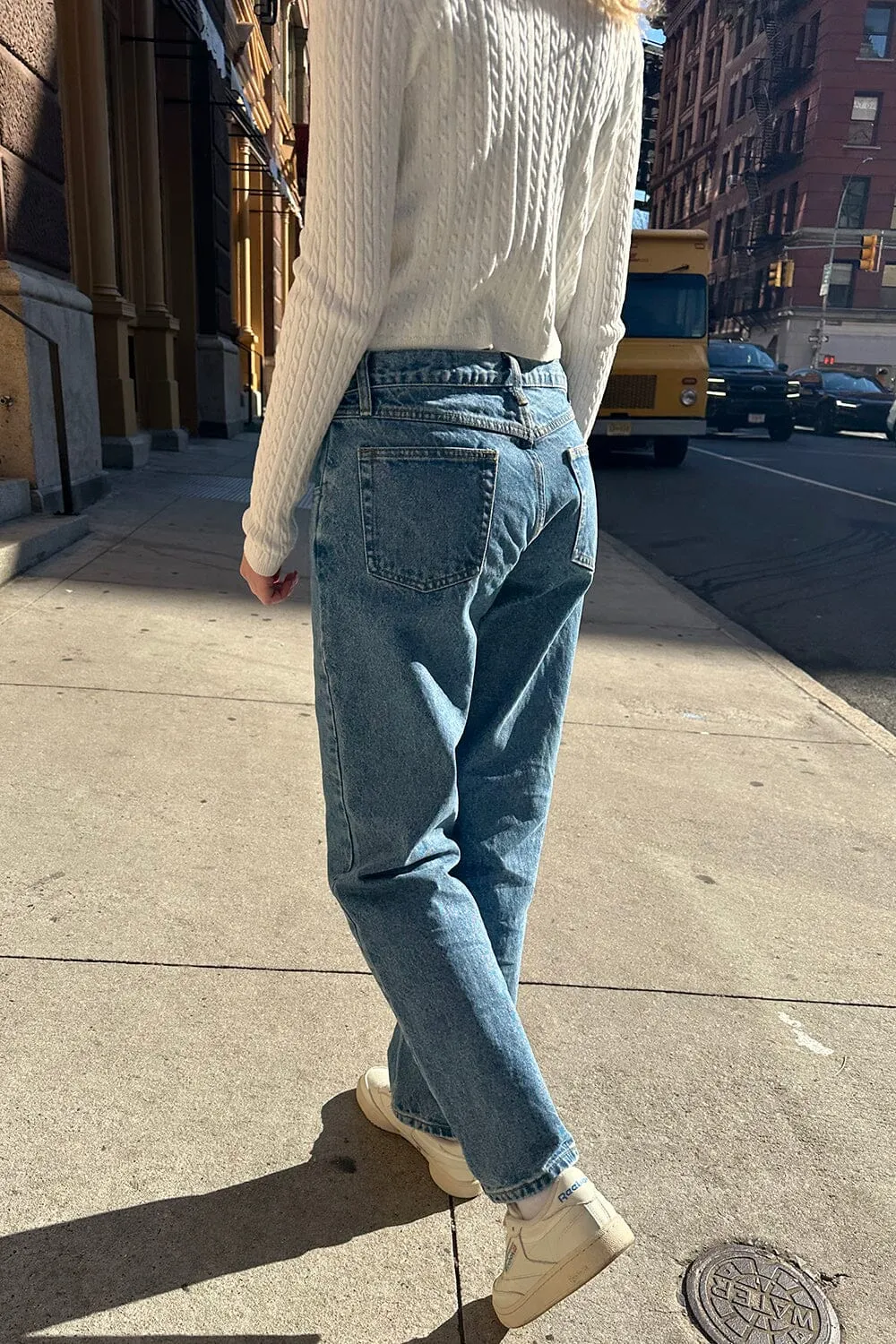 Eliana Medium Wash Jeans sold by Brandy Melville product image thumbnail 3