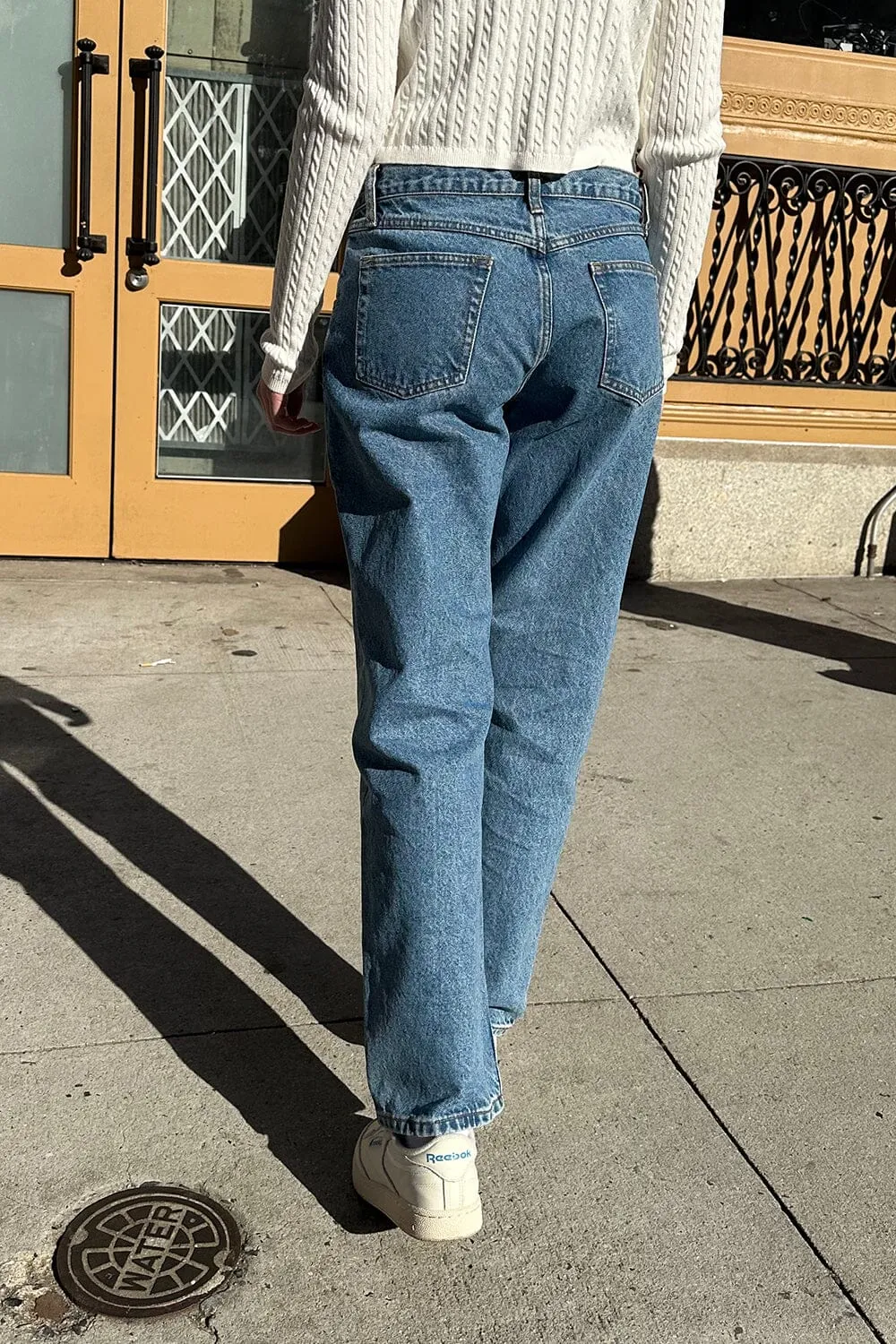 Eliana Medium Wash Jeans sold by Brandy Melville product image thumbnail 4