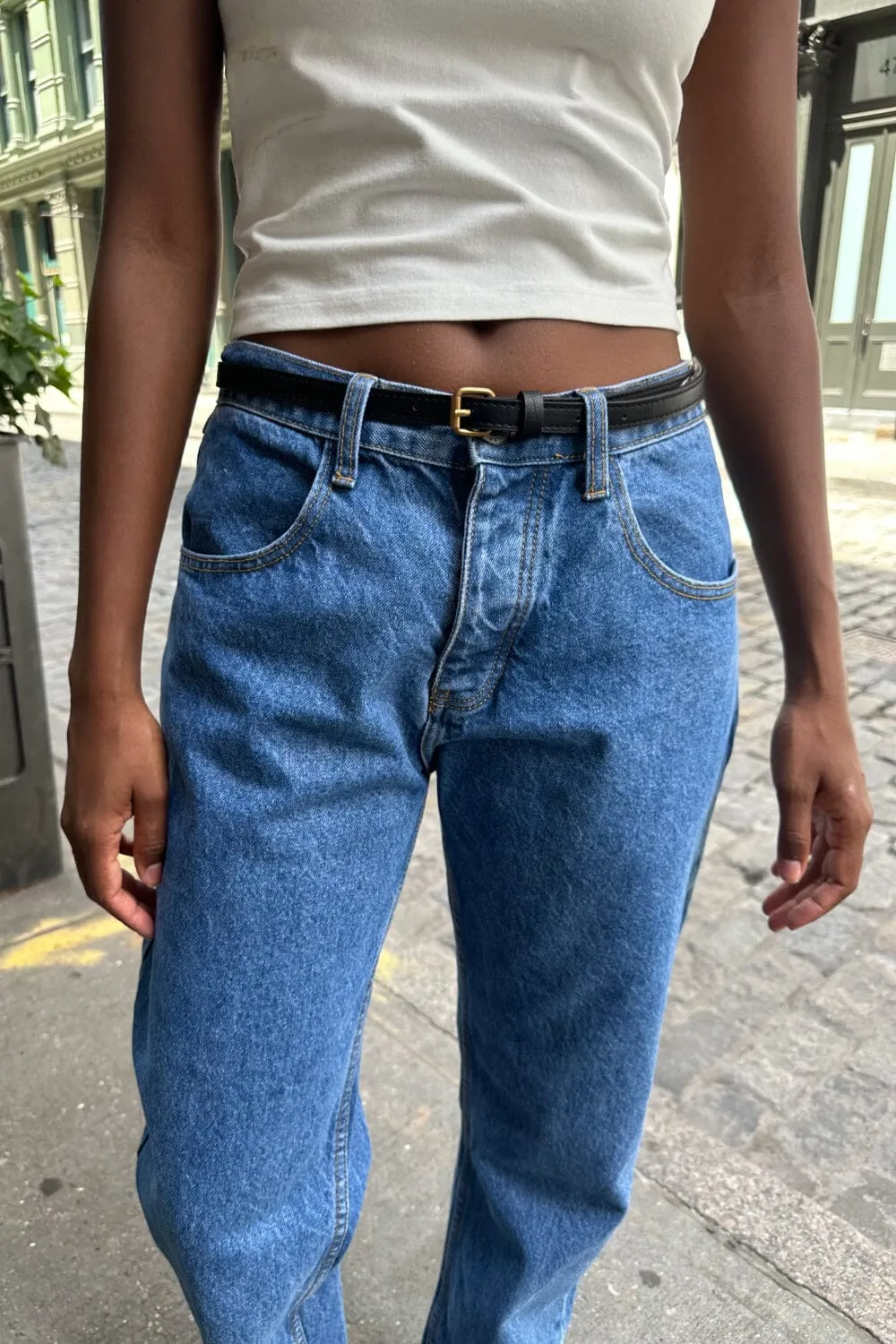 Thin Black Belt sold by Brandy Melville product image thumbnail 3