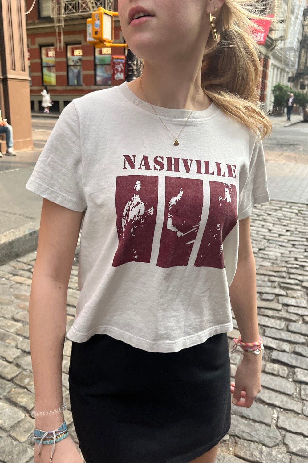Chloe Nashville Musicians Top sold by Brandy Melville