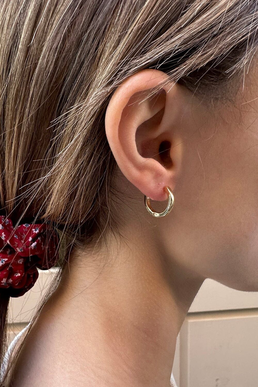 Basic Hoop Earrings sold by Brandy Melville