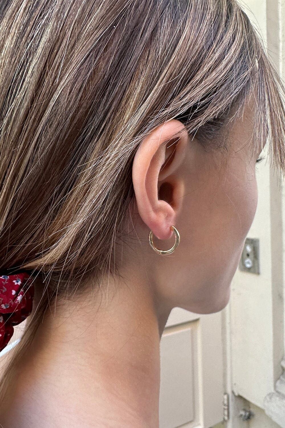Basic Hoop Earrings sold by Brandy Melville product image thumbnail 3