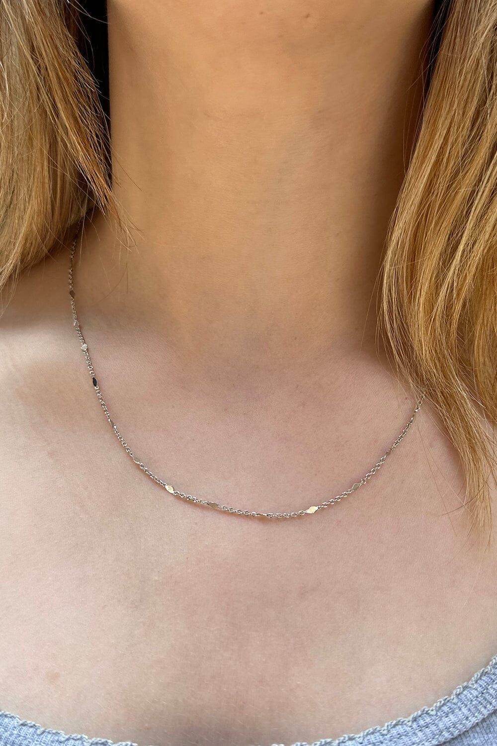 Diamond Chain Necklace sold by Brandy Melville product image thumbnail 2