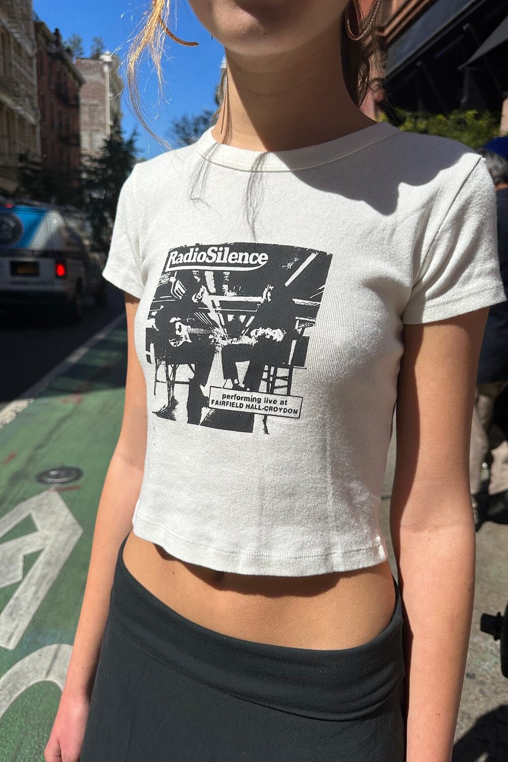 Ashlyn Radio Silence Live Top sold by Brandy Melville product image thumbnail 2