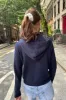 Alana Zip-Up Sweater sold by Brandy Melville