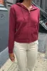 Alana Zip-Up Sweater sold by Brandy Melville