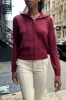 Alana Zip-Up Sweater sold by Brandy Melville