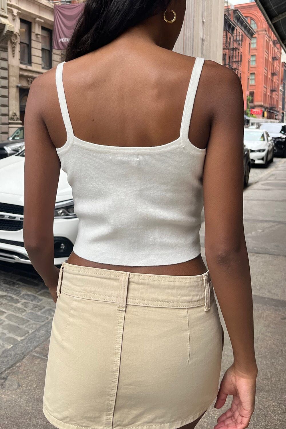 Zelly Knit Tank sold by Brandy Melville product image thumbnail 10