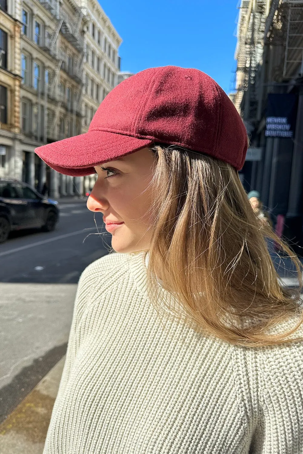 Katherine Felt Cap sold by Brandy Melville