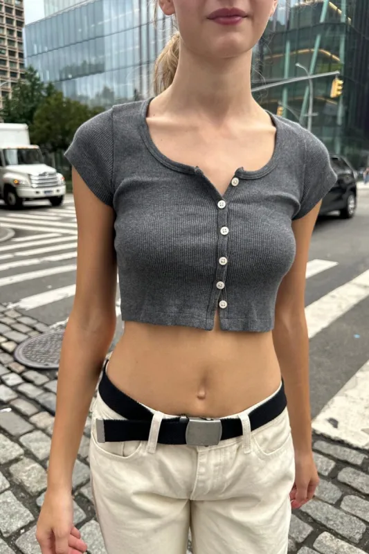 Zelly Crop Top sold by Brandy Melville