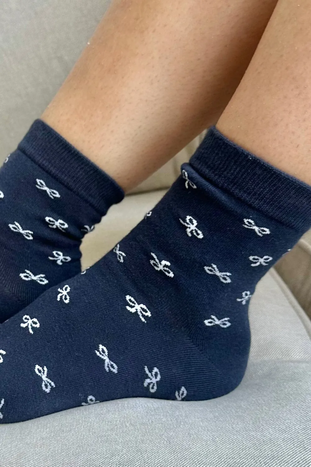 Bow Socks sold by Brandy Melville product image thumbnail 3