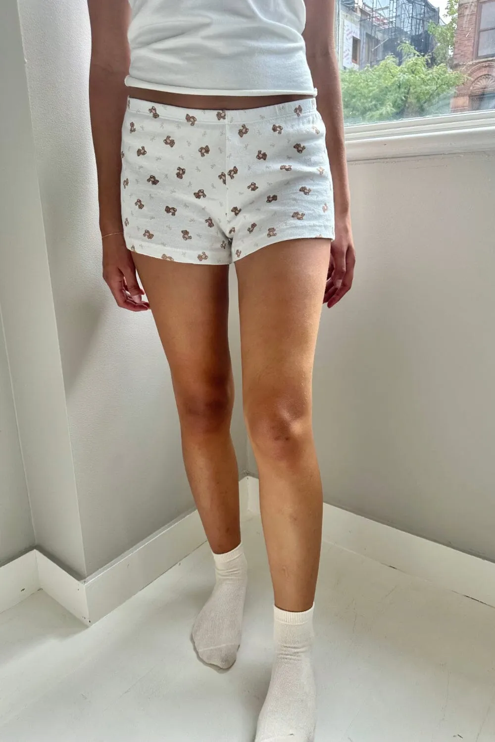 Emery Cotton Shorts sold by Brandy Melville product image thumbnail 4