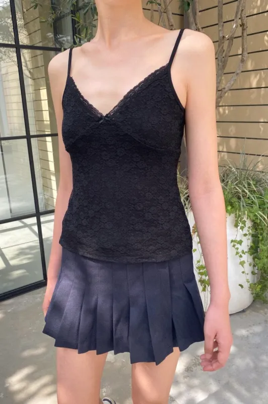 Amara Lace Tank sold by Brandy Melville