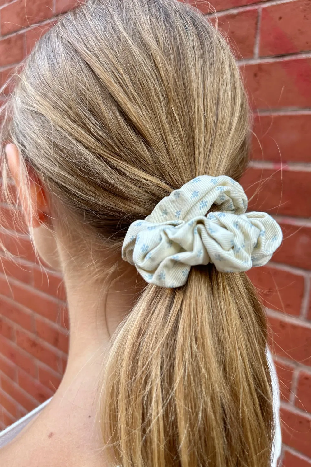 Floral Scrunchie sold by Brandy Melville