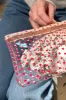 Hearts Makeup Bag sold by Brandy Melville