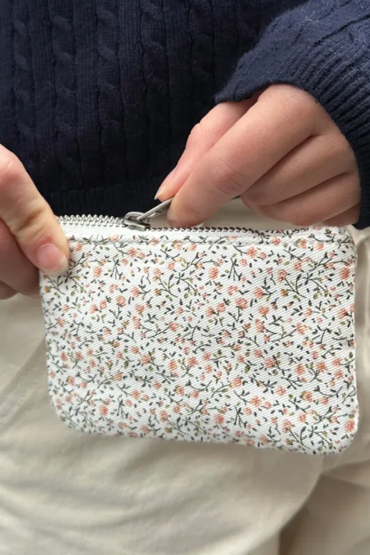 Floral Coin Purse sold by Brandy Melville