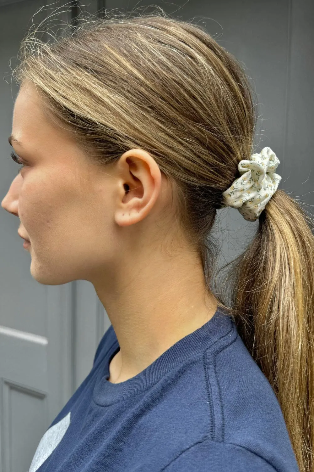 Floral Scrunchie sold by Brandy Melville