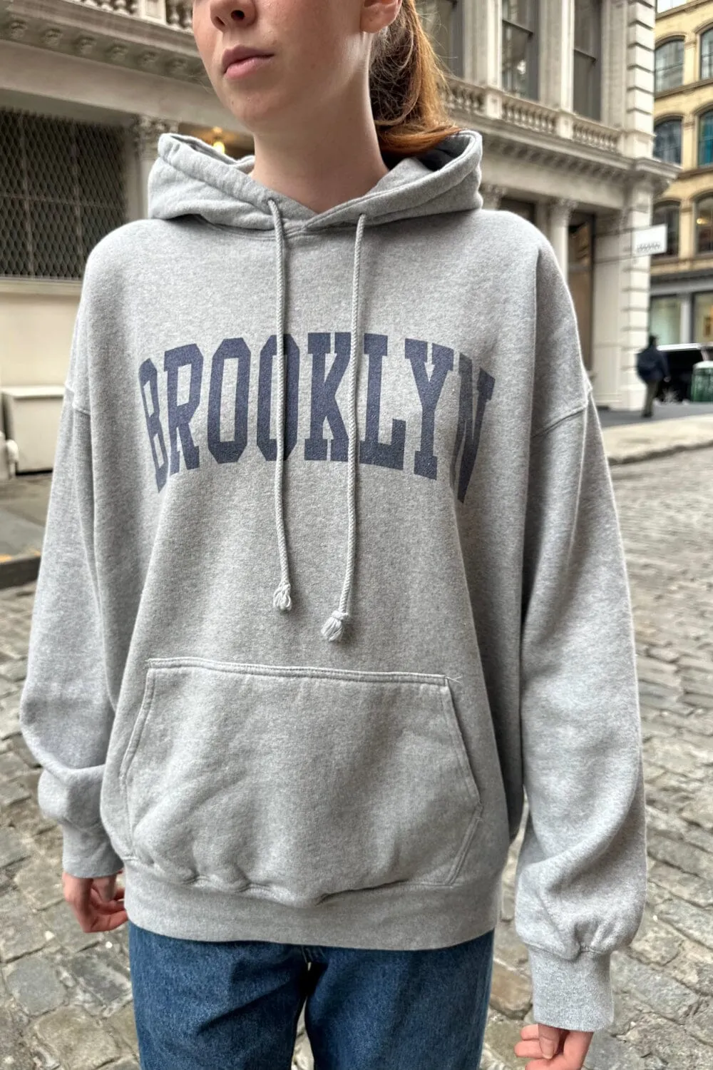 Brooklyn Hoodie sold by Brandy Melville