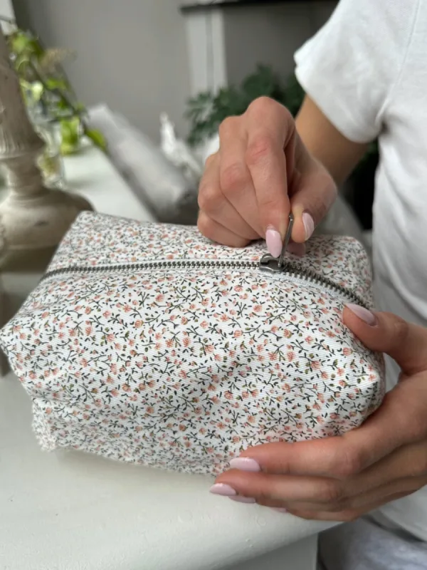 Floral Mini Makeup Bag sold by Brandy Melville