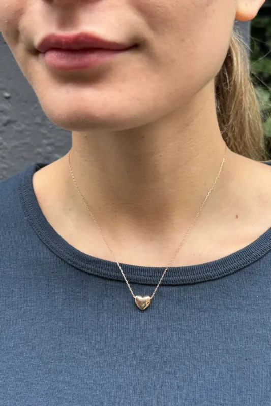 Heart Necklace sold by Brandy Melville
