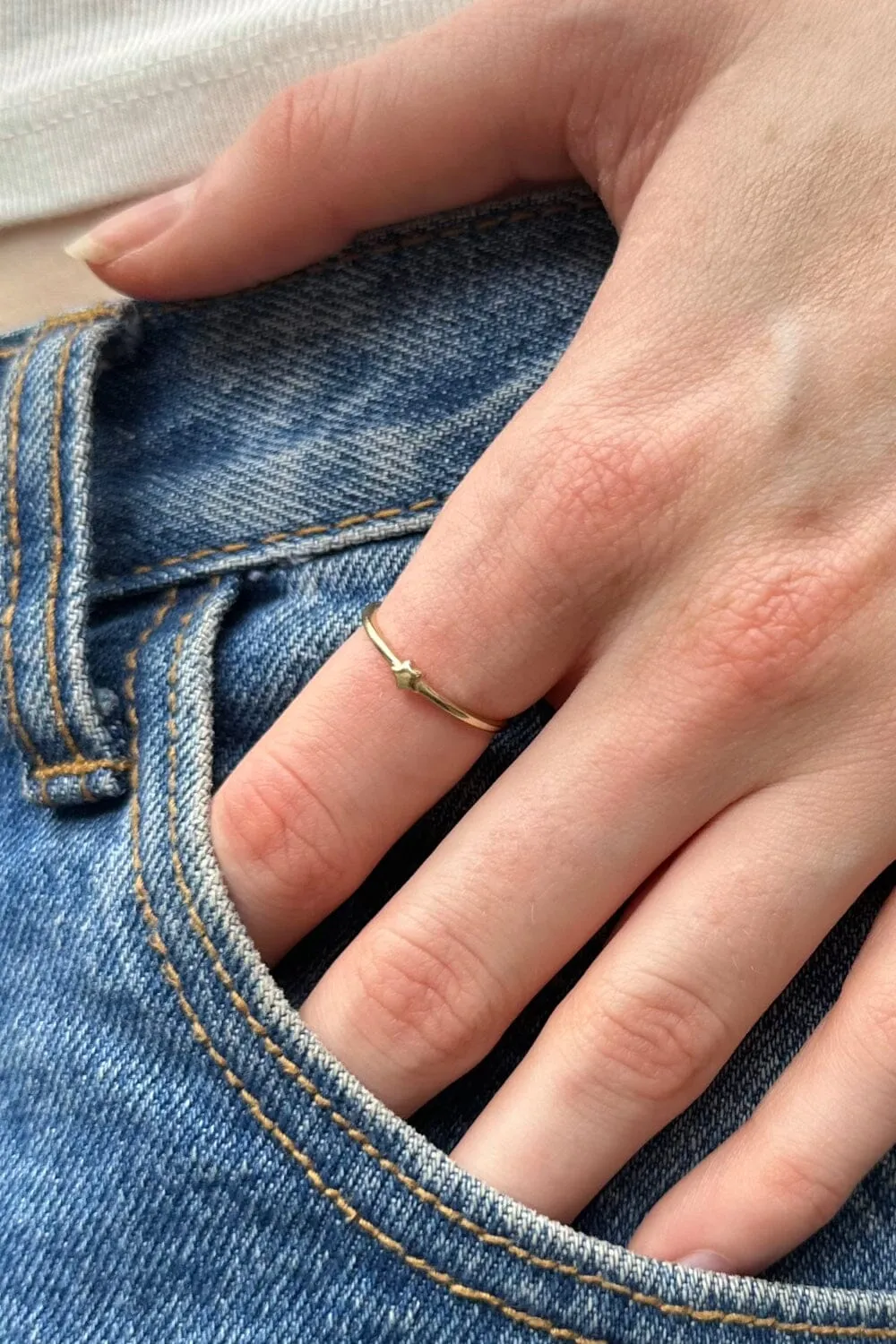 Star Ring sold by Brandy Melville product image thumbnail 2